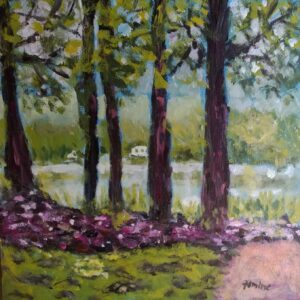 Pond in Clearwater, Florida <span>12″ by 12″</span>